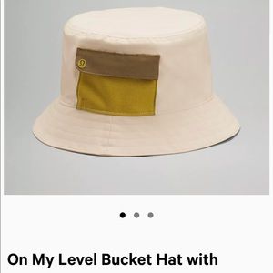 On My Level Bucket Hat with Pocket